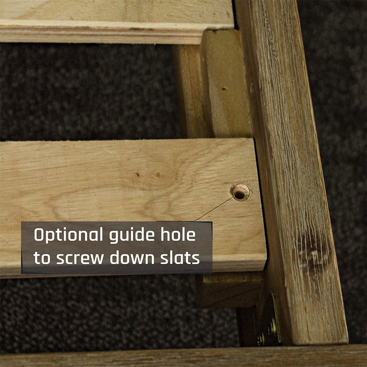 Mars King Bed + Soft Euro Top Mattress Combo