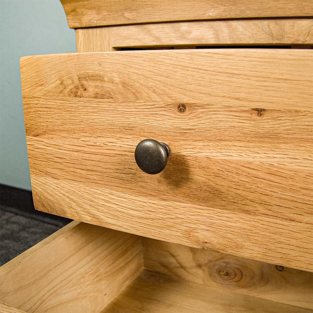Oakland 2 Drawer Bedside Table