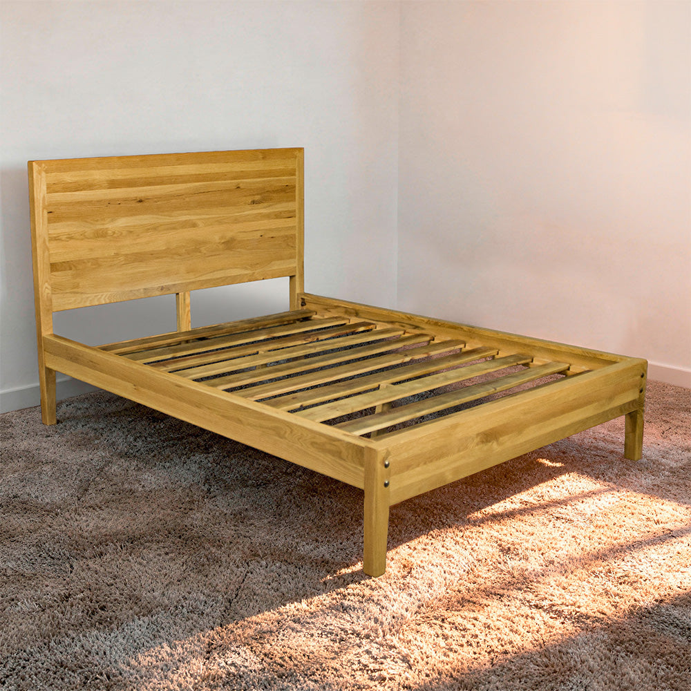 Ormond Oak Double Bed Frame