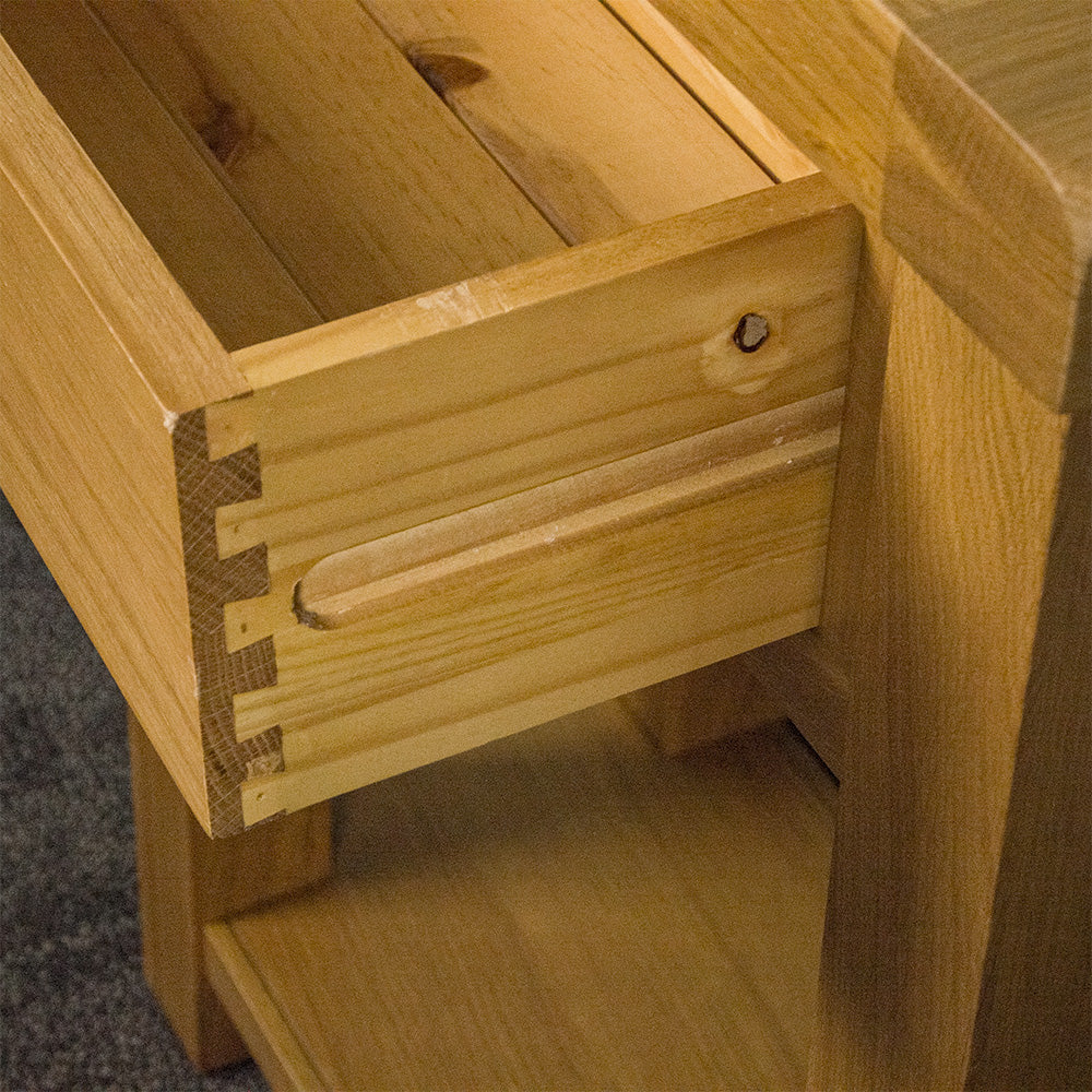 Queensland Compact Oak Hall Table