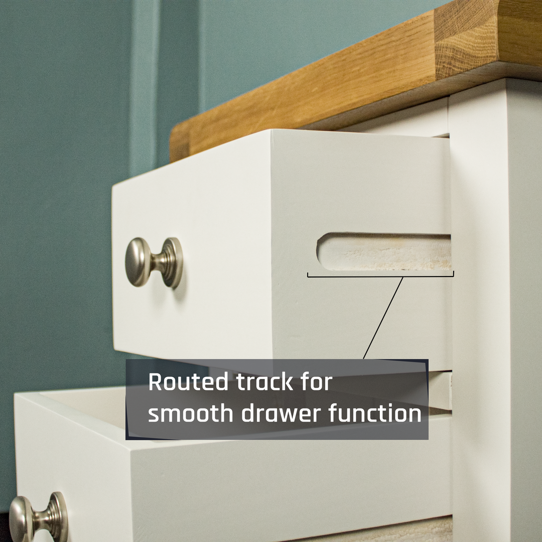 Tasmania Oak Top Bedside Cabinet