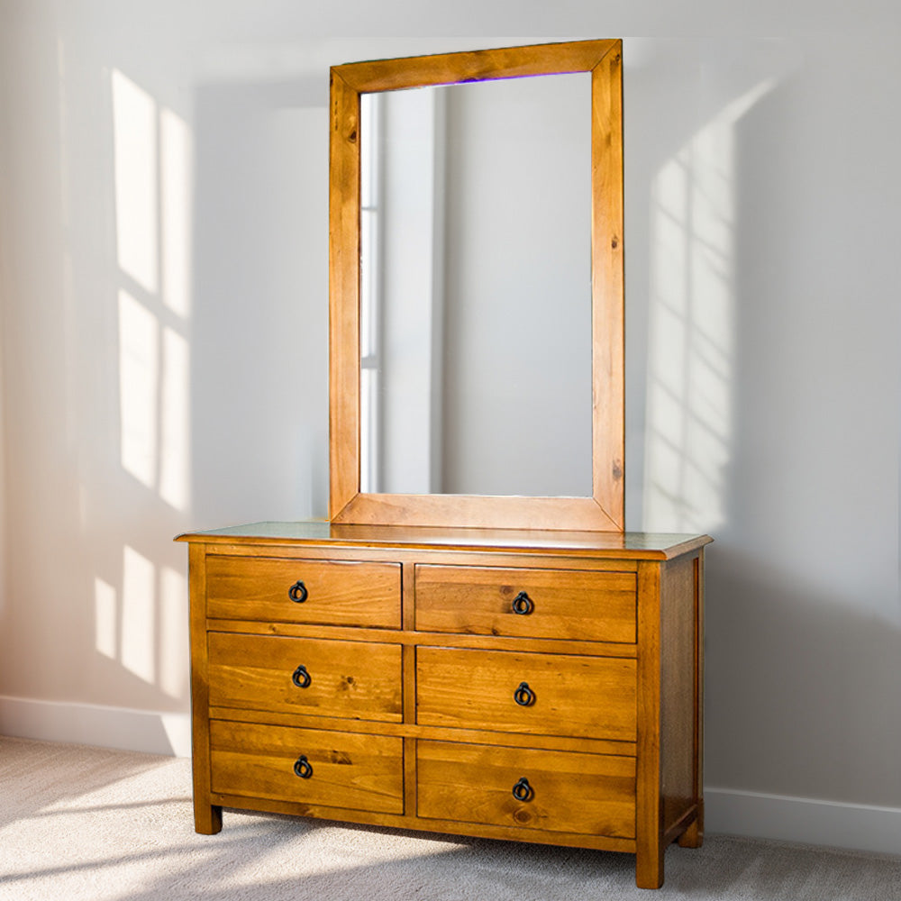 Trent Dressing Table with Mirror