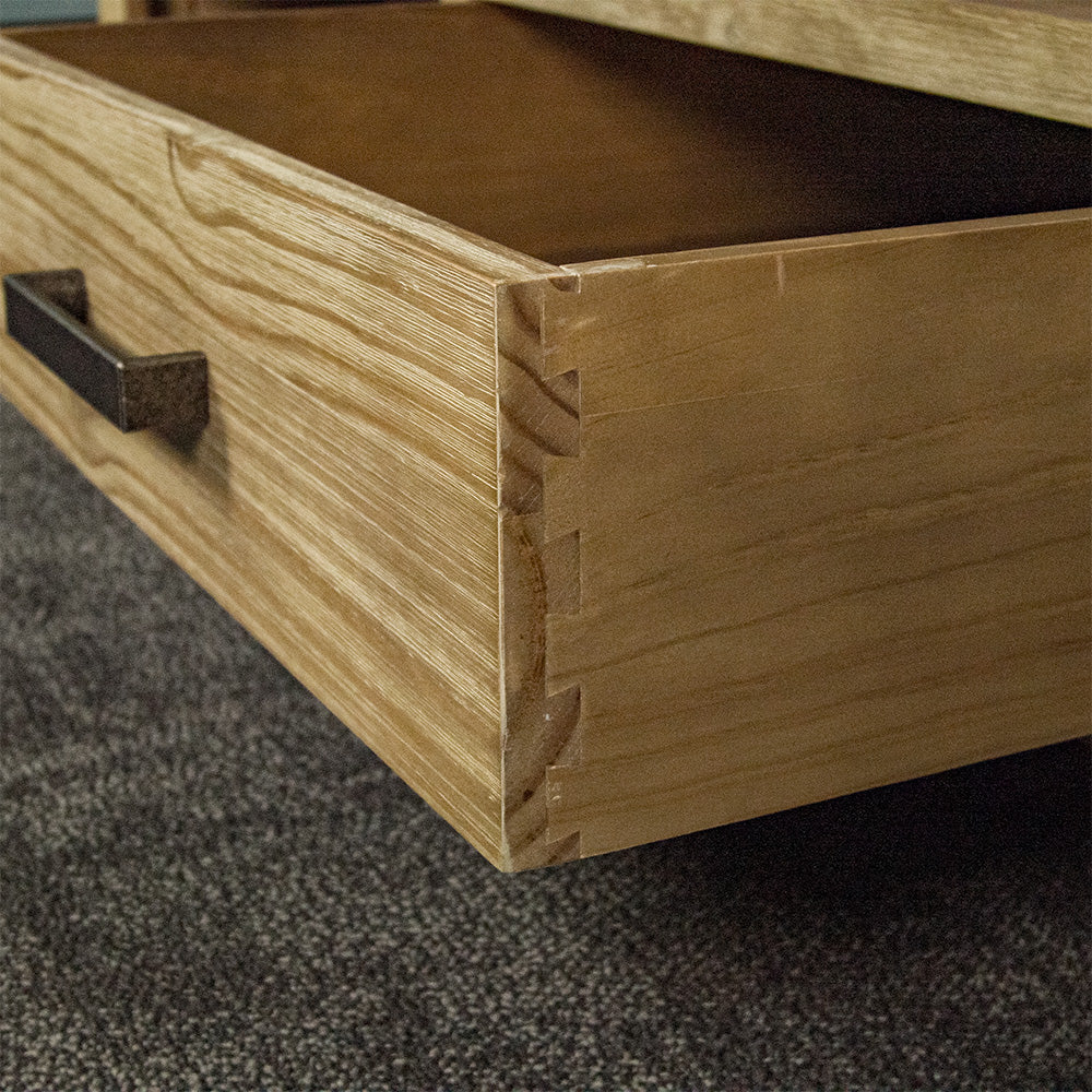 Vancouver 2 Drawer NZ Pine Coffee Table