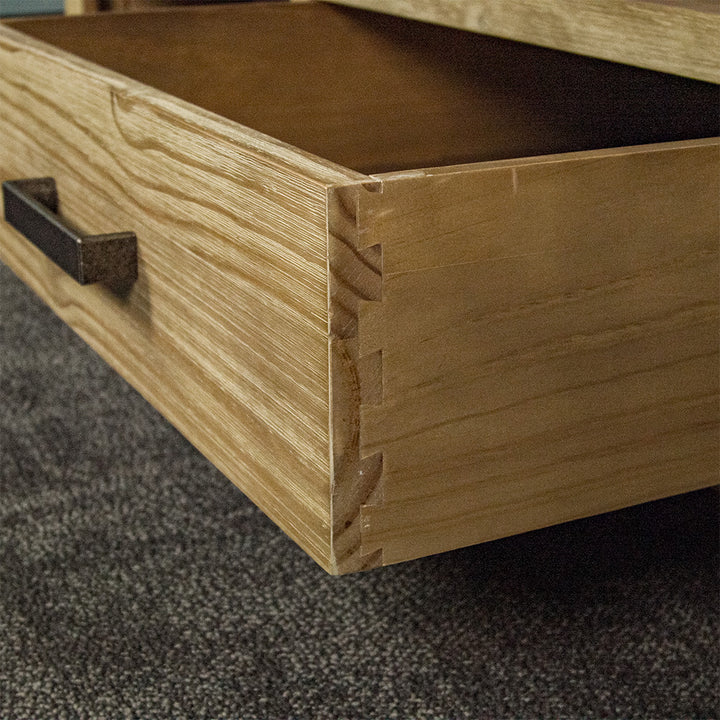 Vancouver 2 Drawer NZ Pine Coffee Table
