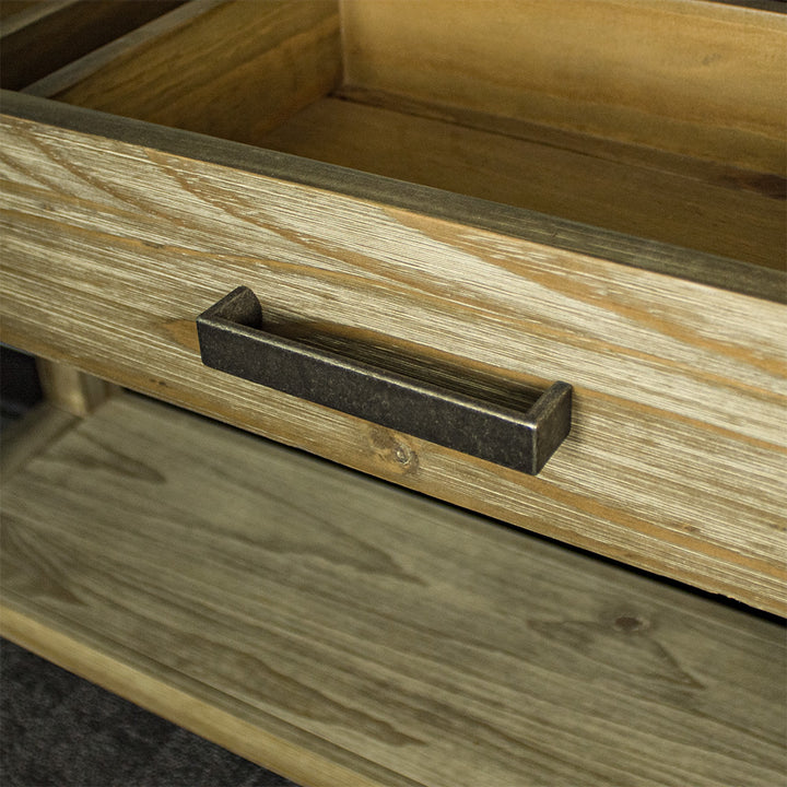 Vancouver 2 Drawer NZ Pine Hall Table
