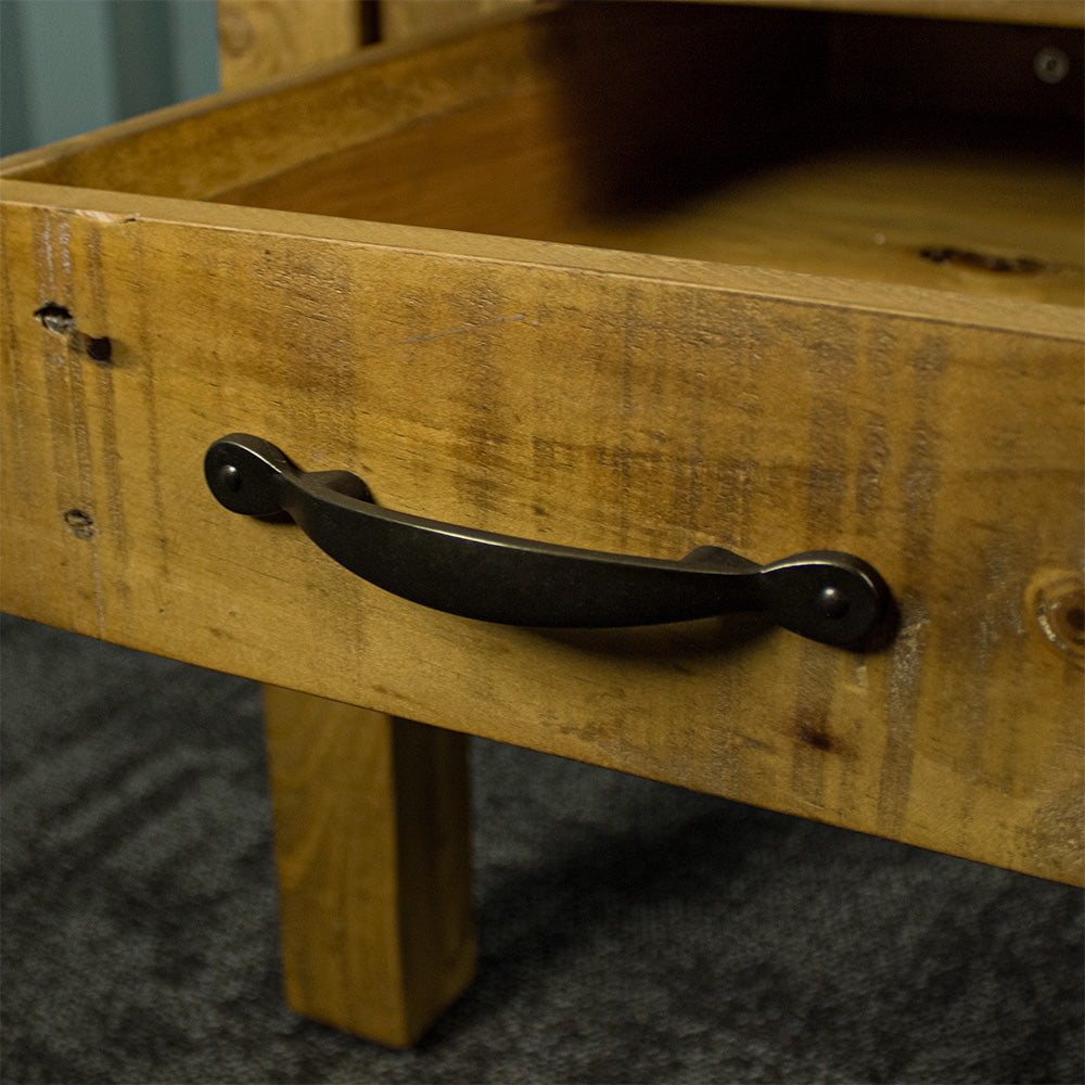 Ventura Recycled Pine Lamp Table
