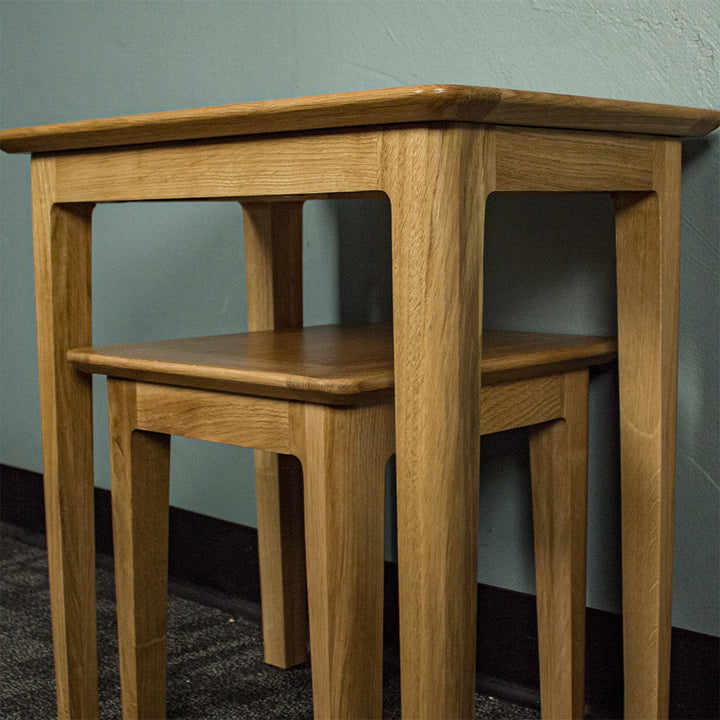 Victoria Oak Nest of Tables