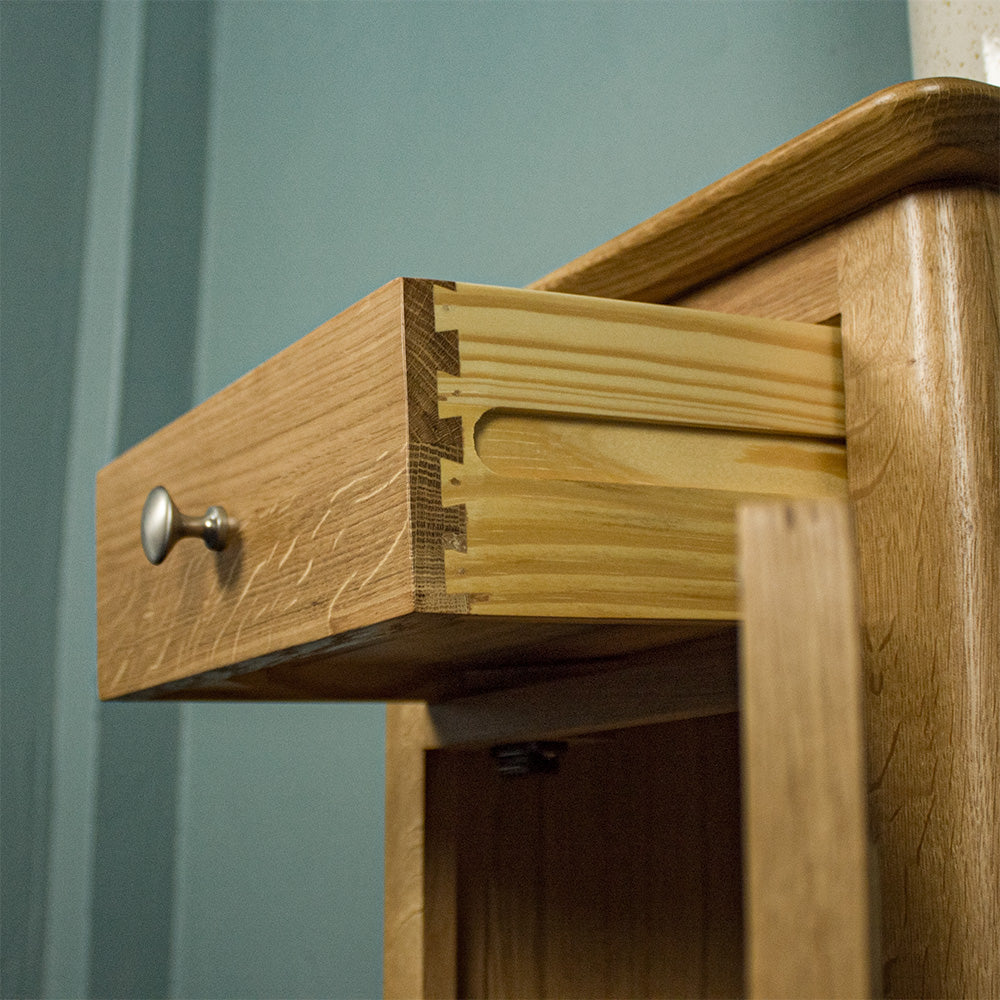 Victoria Small Oak Cupboard