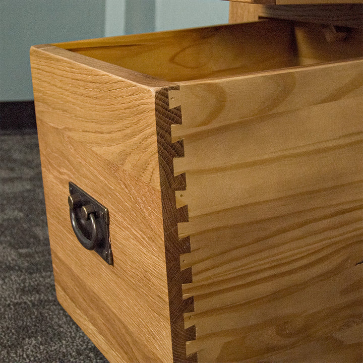 Vienna Oak Bedside Table