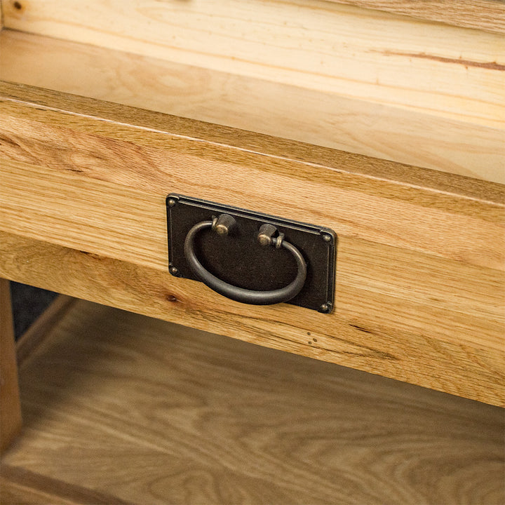 Vienna Oak Butcher's Block with Granite Top