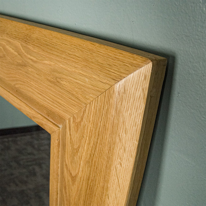 Yes Small Oak Mirror