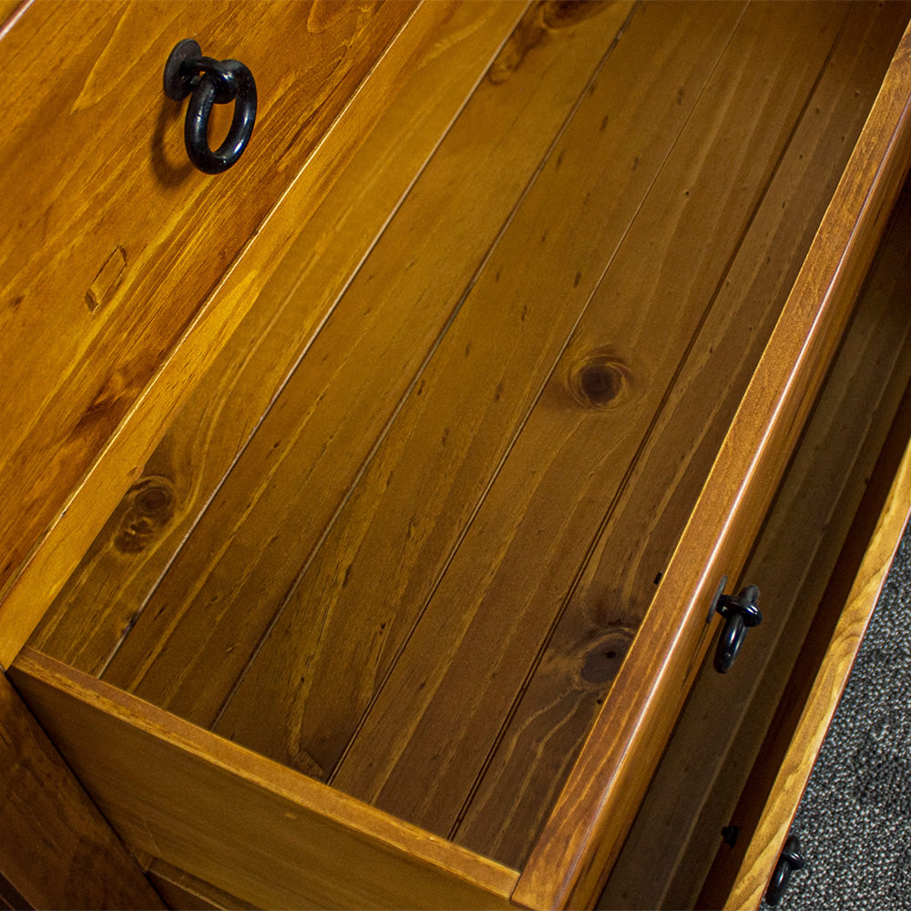 Rimu-stain NZ Pine King Single Suite