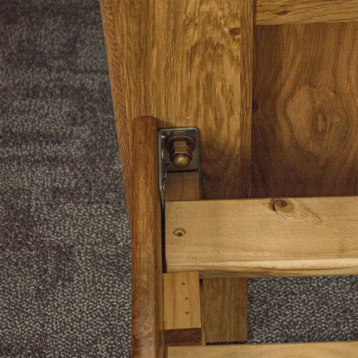 Camden Oak Double Size Bed Frame