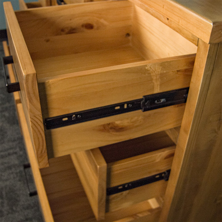 Hive 7 Drawer NZ Pine Large Lowboy
