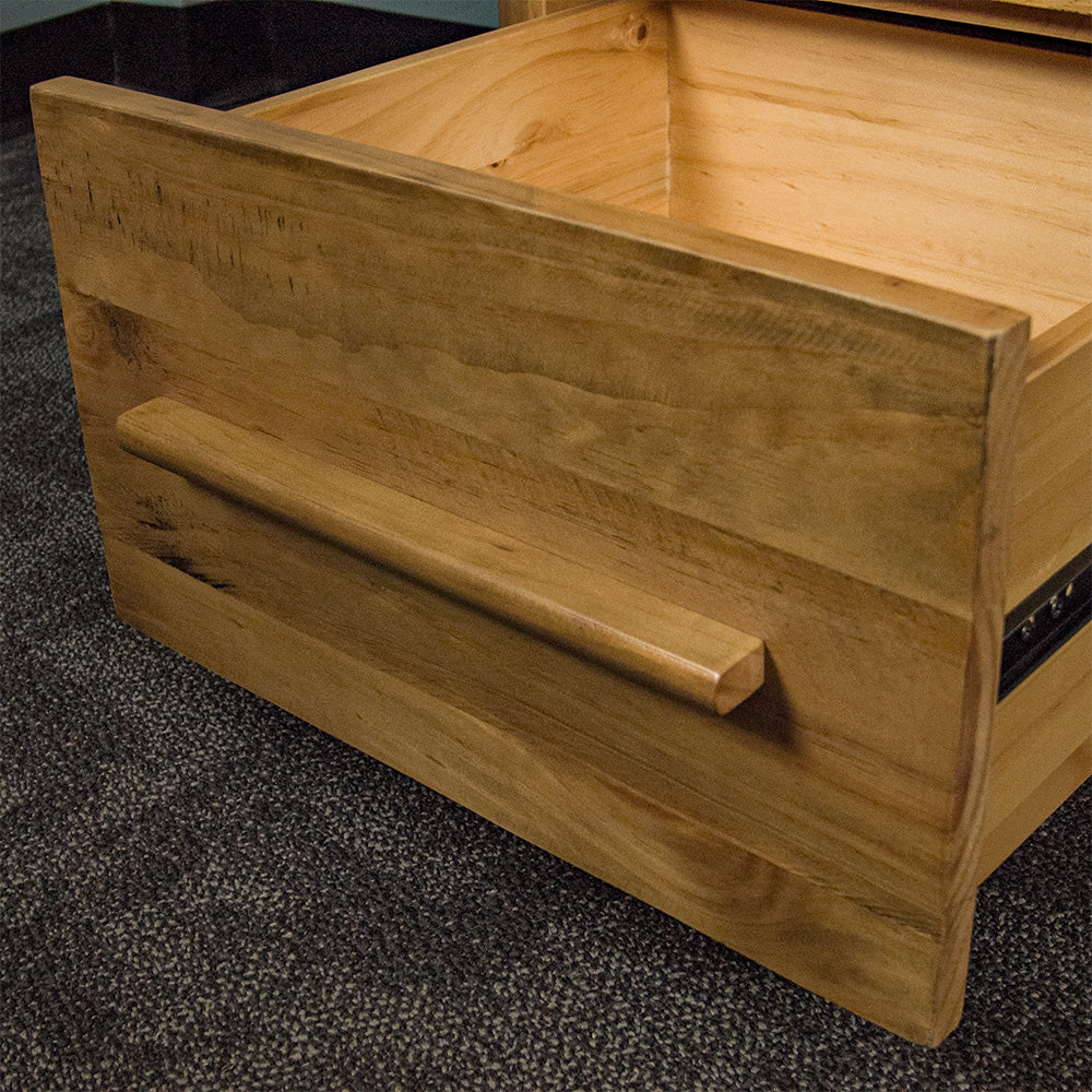 Kimberly 2 Drawer NZ Pine Bedside