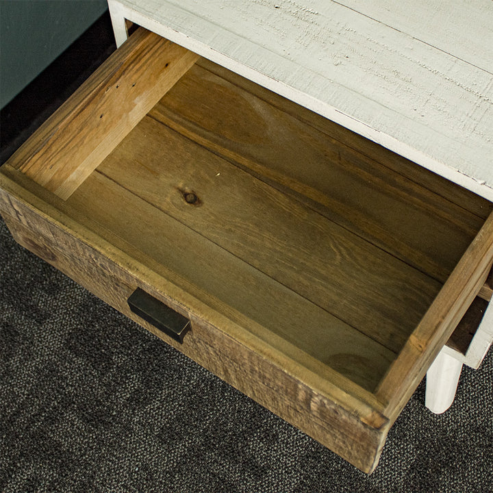 Nova Recycled Pine Lamp Table