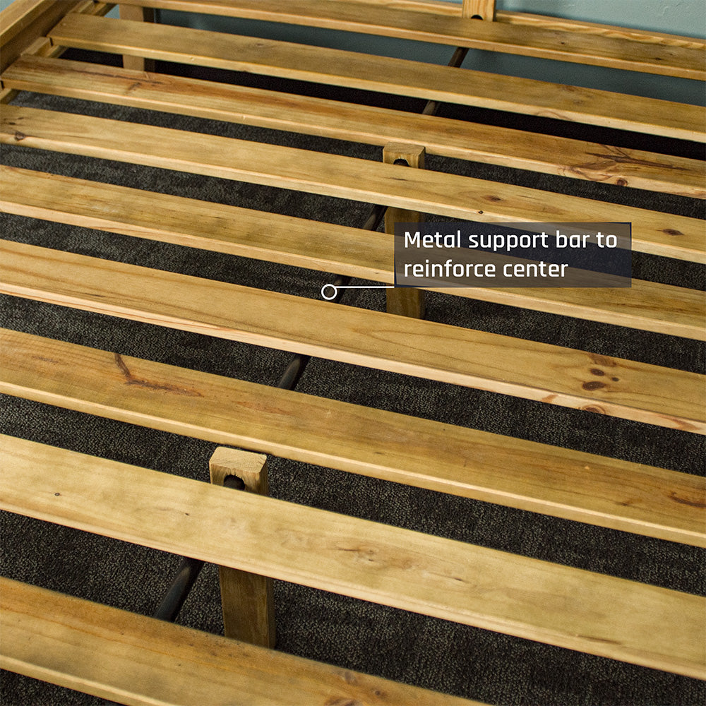 Ormond Oak Queen Bed Frame