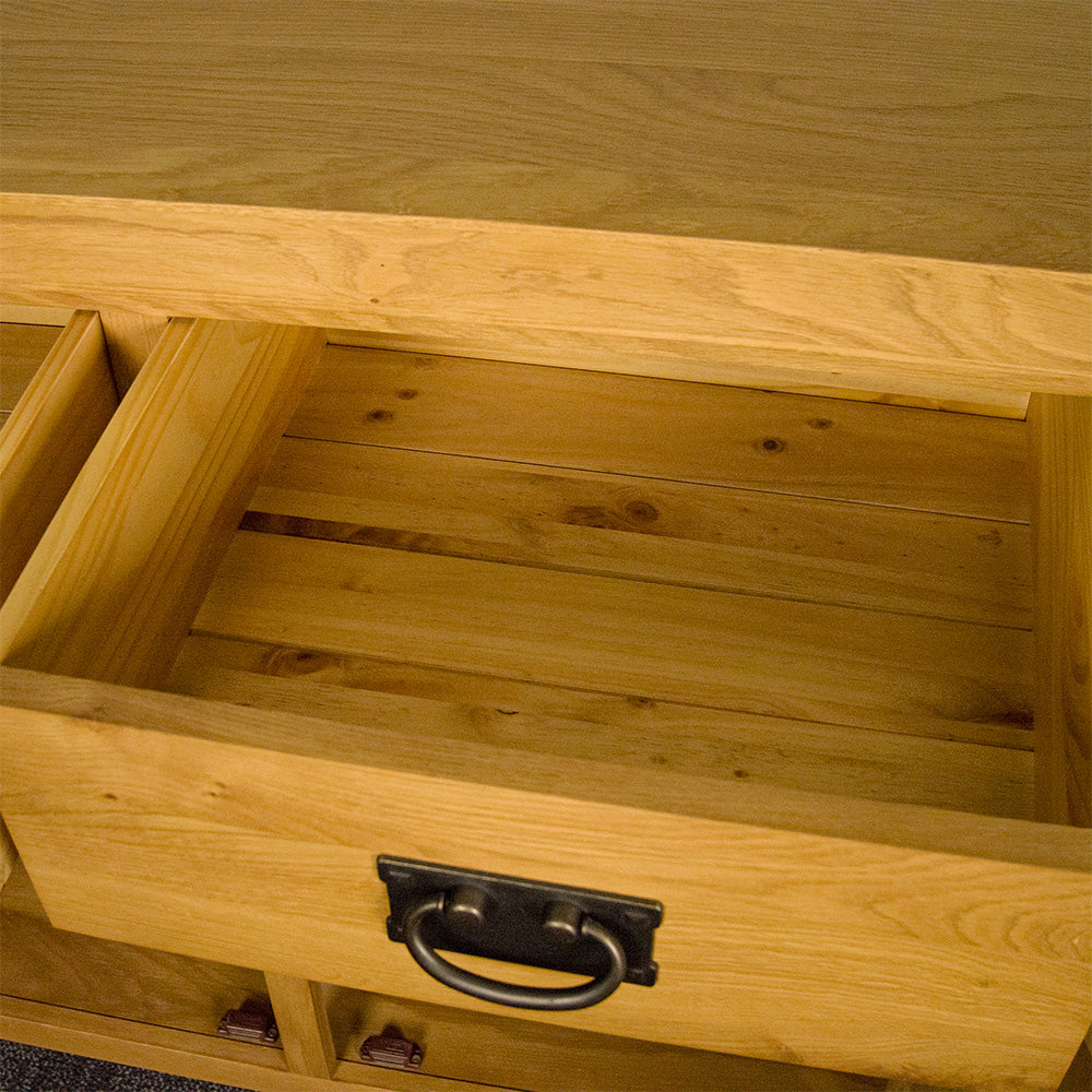 Queensland 3 Door Oak Sideboard