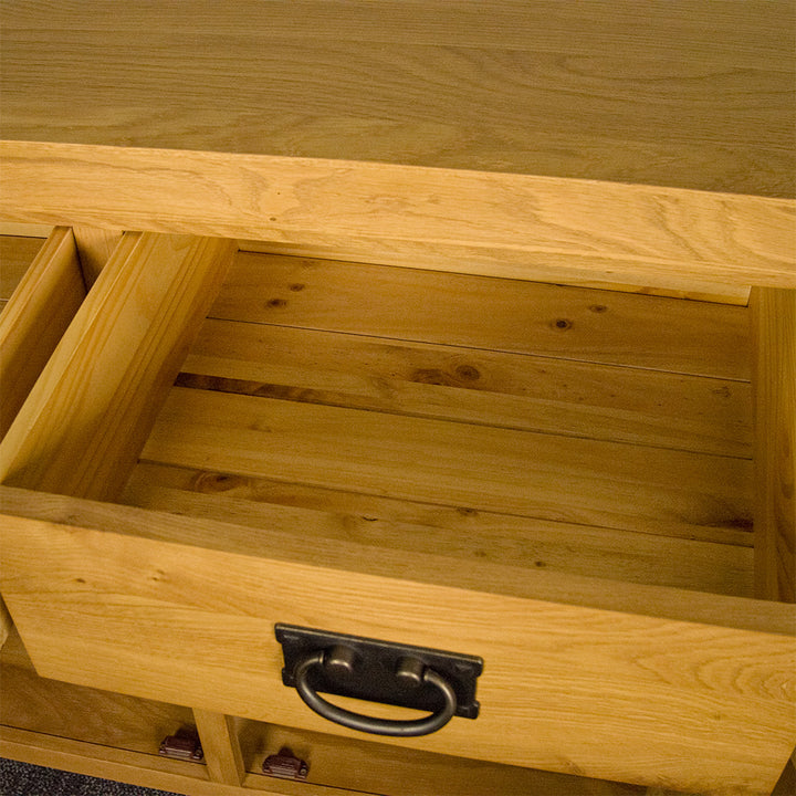 Queensland 3 Door Oak Sideboard