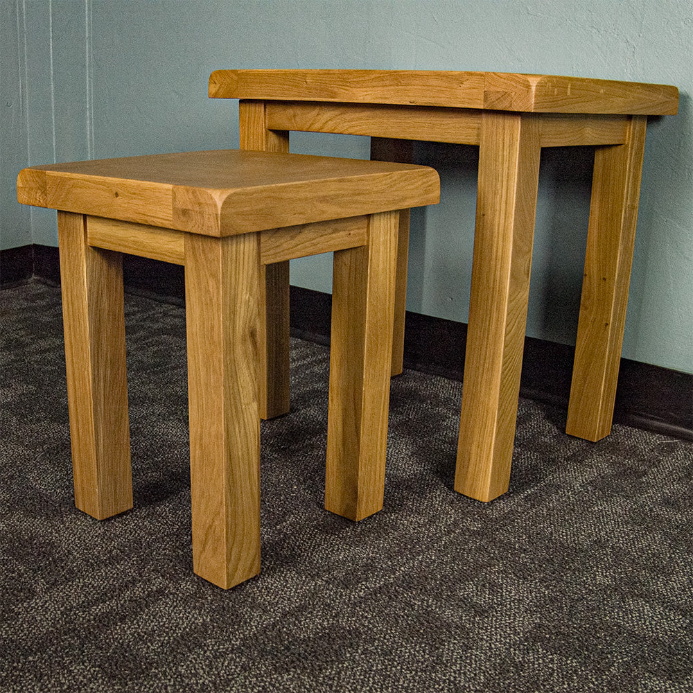 Queensland Oak Nest of Tables