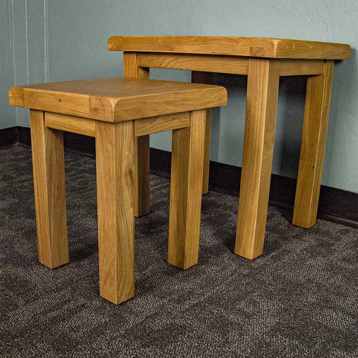 Queensland Oak Nest of Tables