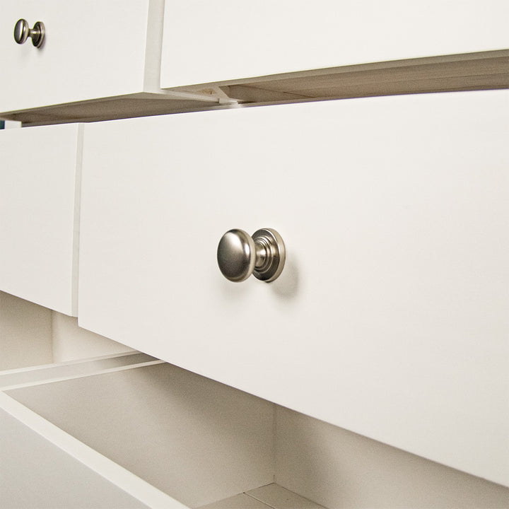 Tasmania 6 Drawer Oak Top Lowboy