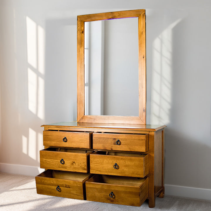 Trent Dressing Table with Mirror