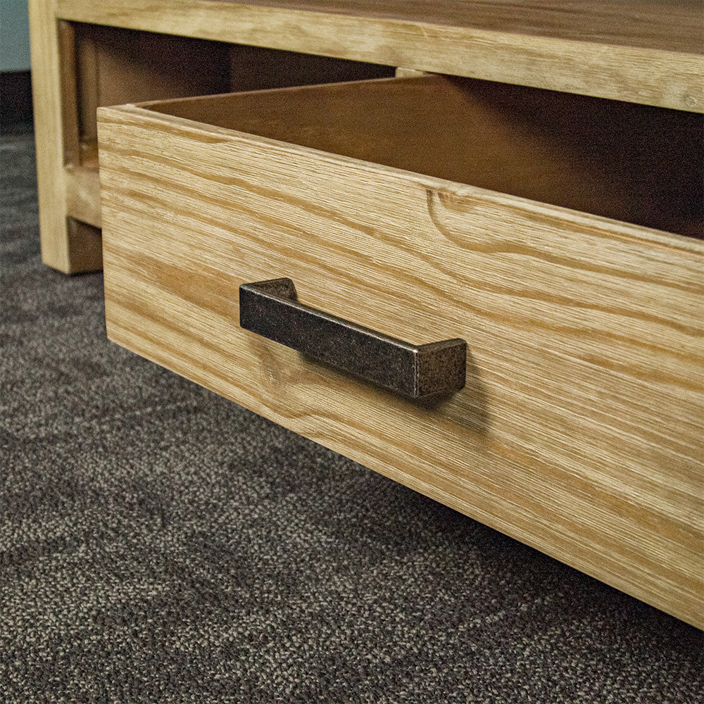 Vancouver 2 Drawer NZ Pine Coffee Table