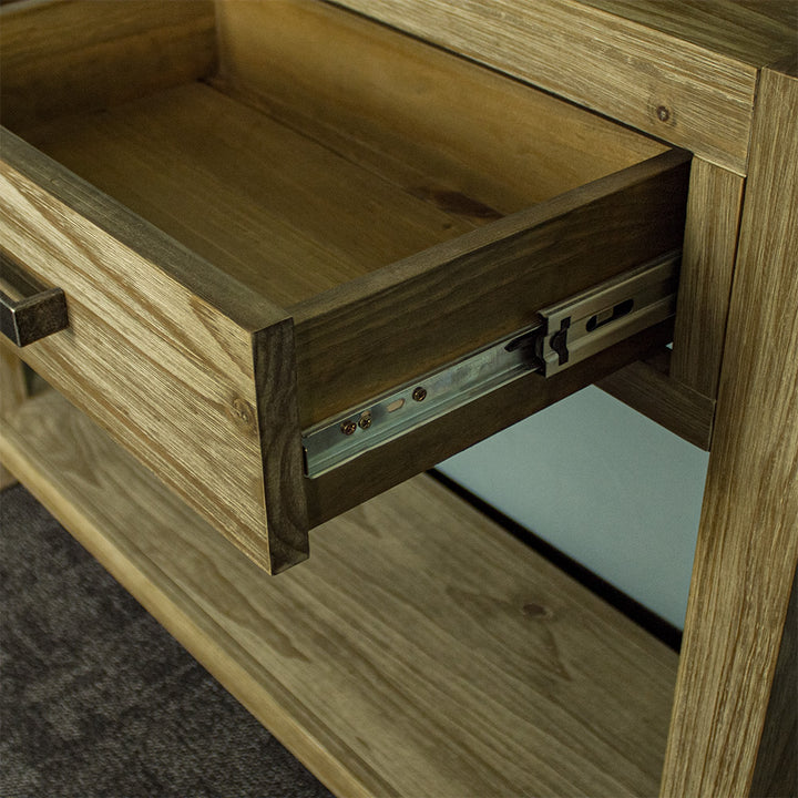 Vancouver 2 Drawer NZ Pine Hall Table