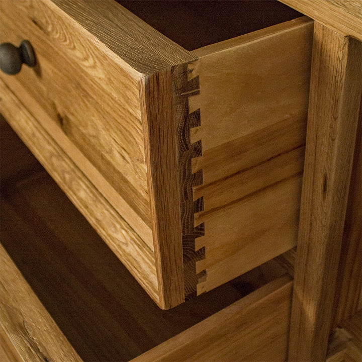 Versailles Large Oak Buffet / Sideboard