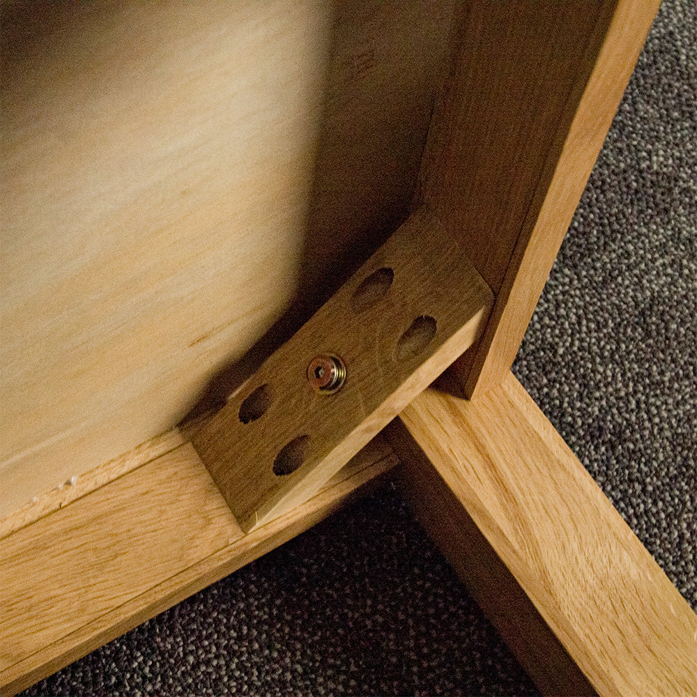 Victoria Oak Coffee Table