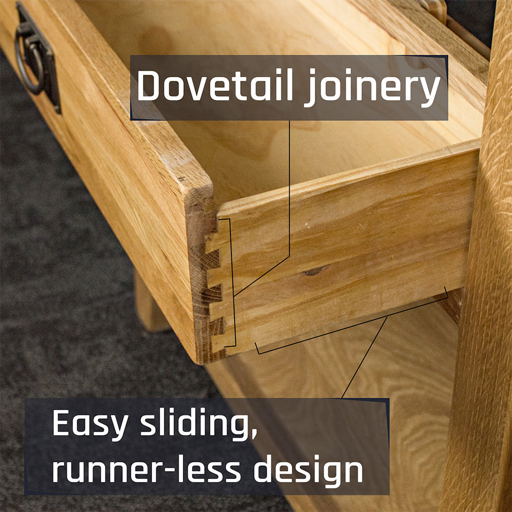 Vienna Oak Butcher's Block with Granite Top