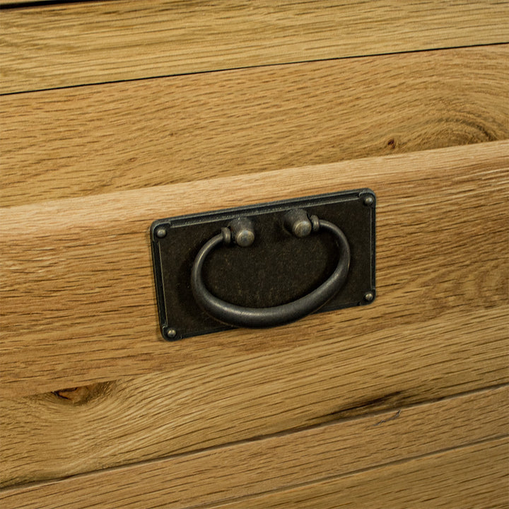 Yes Oak Corner Display Cabinet