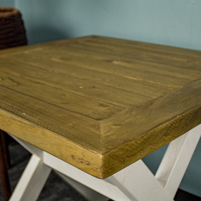 Byron Recycled Pine Lamp Table
