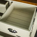 An overall view of the small drawers on the Alton 6 Drawer NZ Pine Tallboy