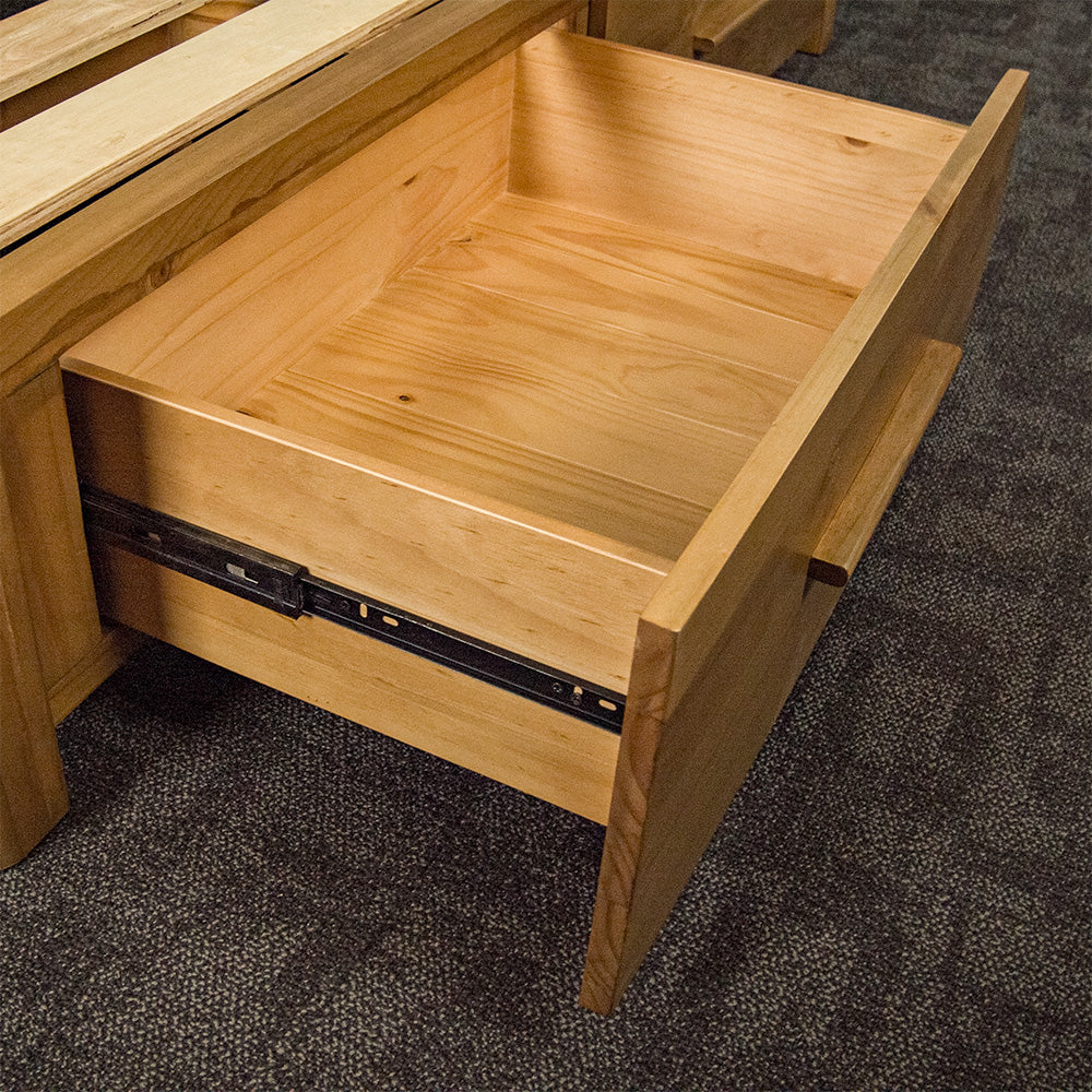 Kimberly NZ Pine Queen Bed Frame