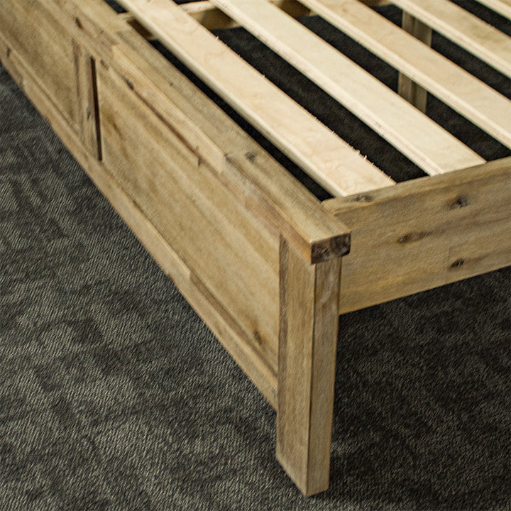 Mars King Bed + Soft Euro Top Mattress Combo