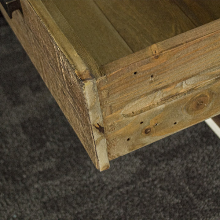 Nova Recycled Pine Lamp Table