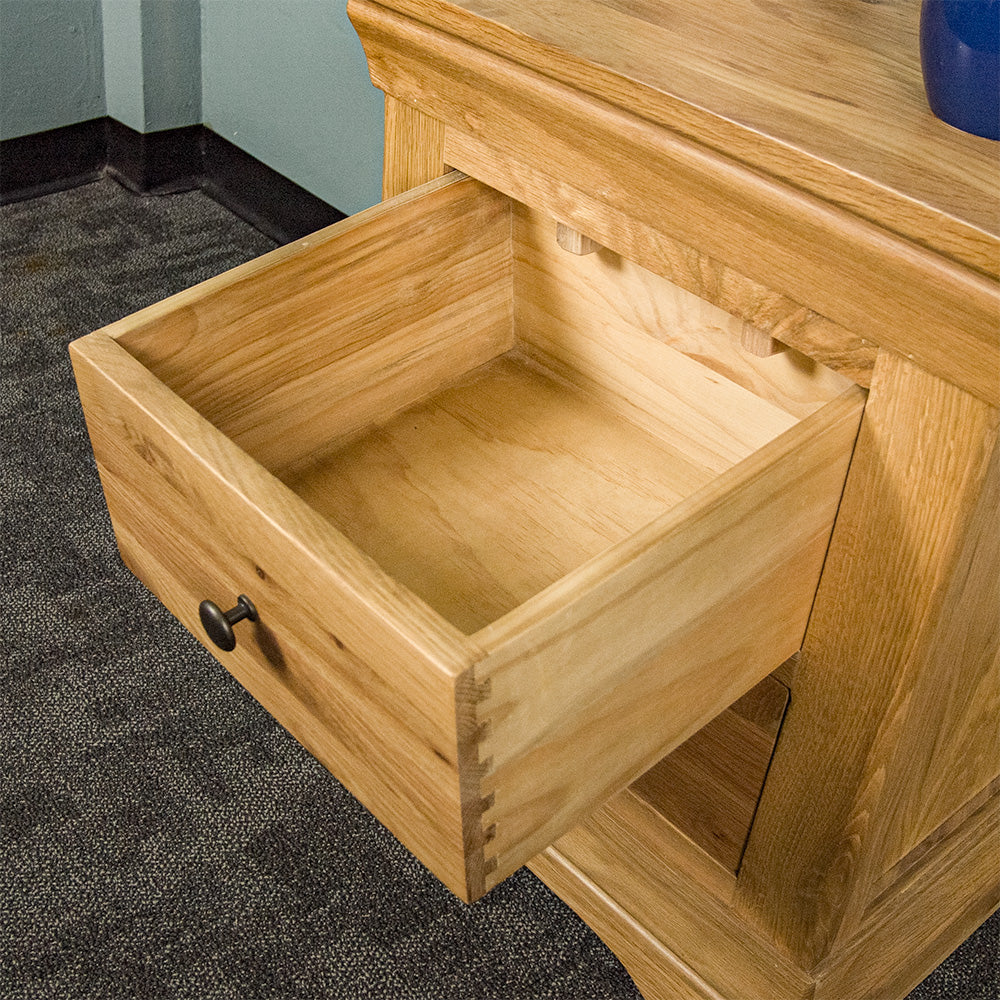Oakland 2 Drawer Bedside Table