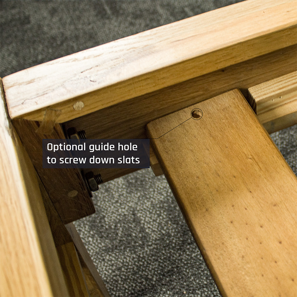 Ormond Oak Queen Bed Frame