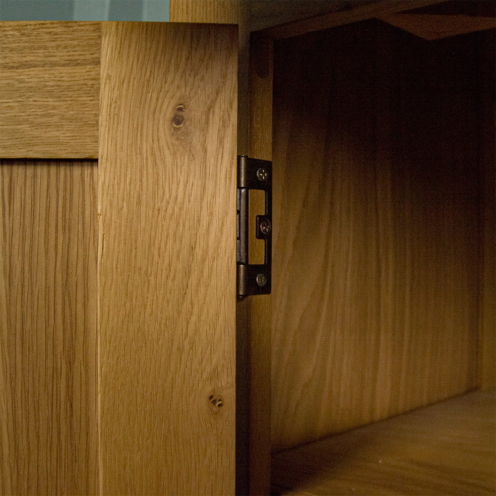 Queensland 3 Door Oak Sideboard