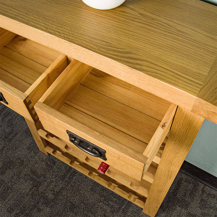 Queensland Oak Wine Rack