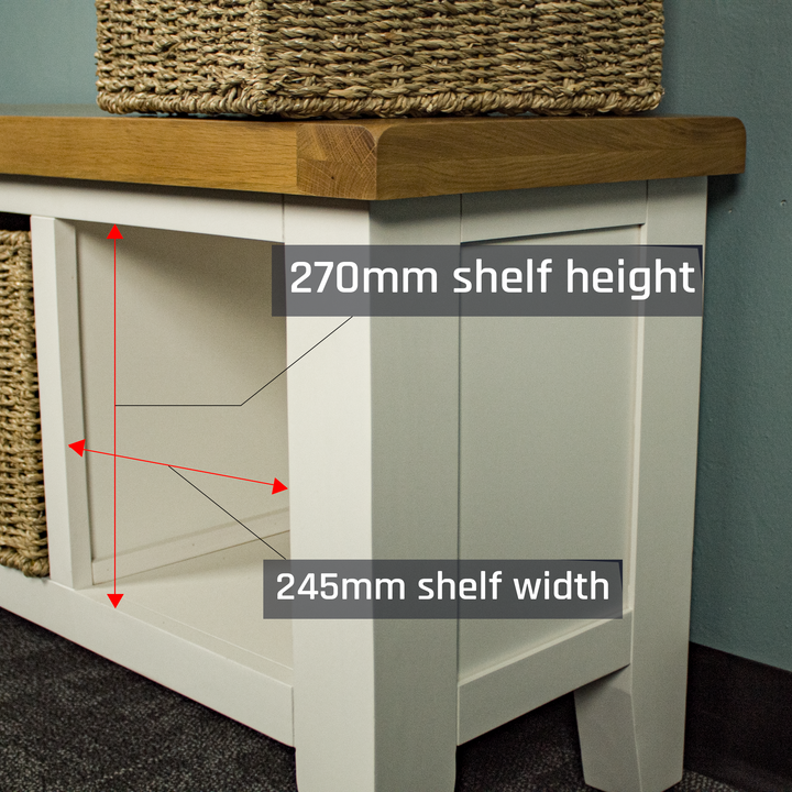 Tasmania Oak Top Hall Bench Seat