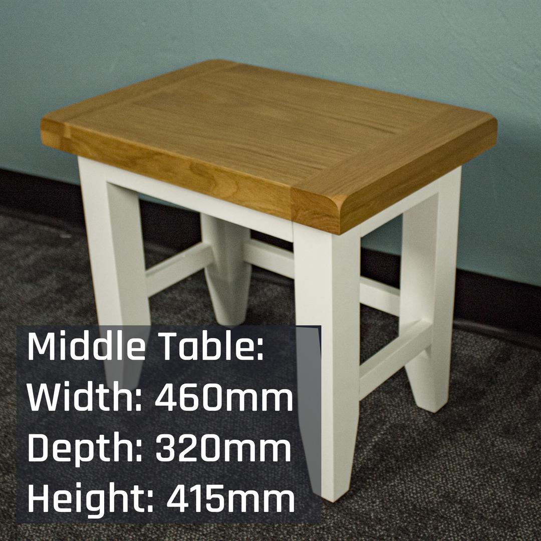 Tasmania Oak Top Nesting Tables