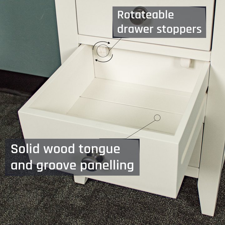 Tasmania Oak Top Bedside Cabinet