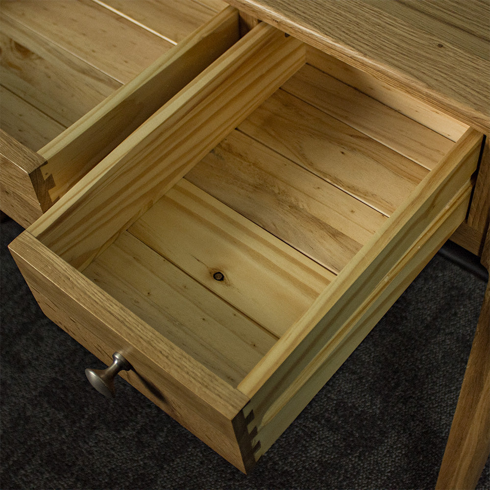 Victoria Oak Hall Table