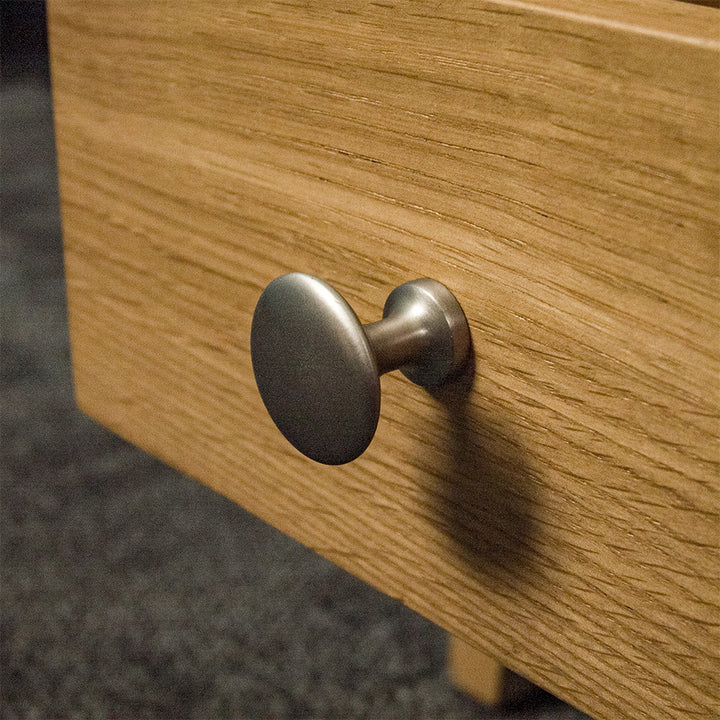 Victoria Small Oak Bedside Cabinet