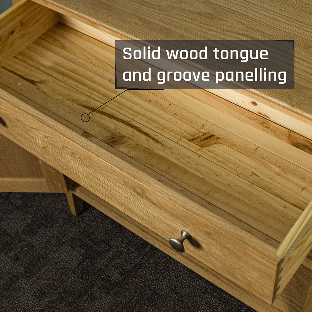 Victoria Small Oak Sideboard