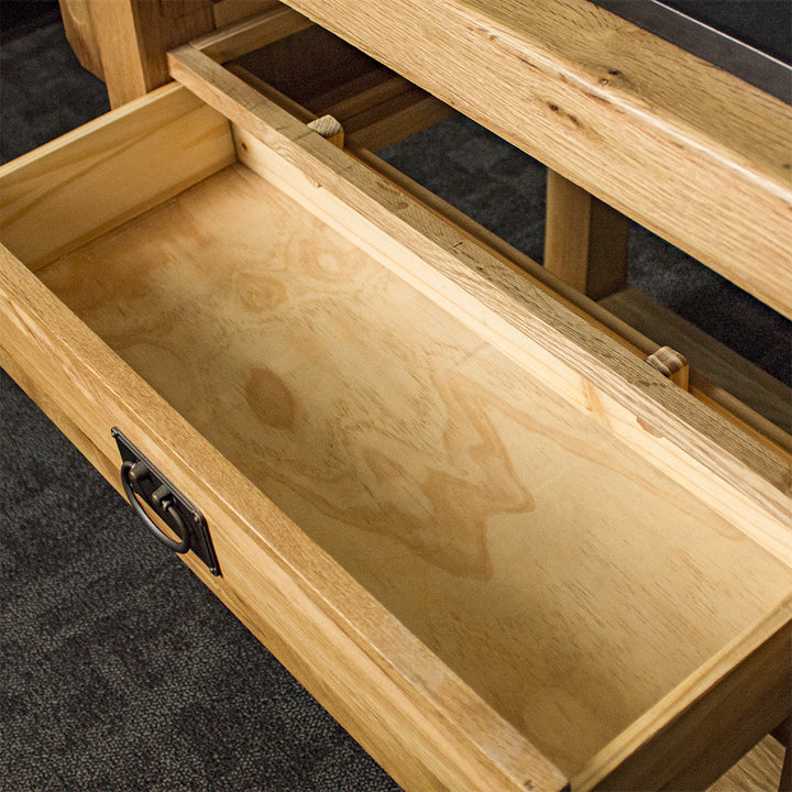 Vienna Oak Butcher's Block with Granite Top