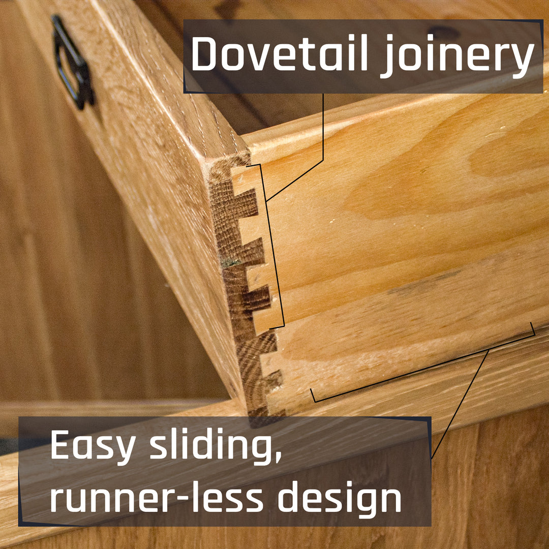 Vienna Oak Large Buffet